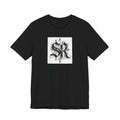 SR Monogram T-Shirt — Ornate Gothic Initials Tee