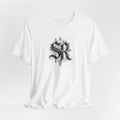 SR Monogram T-Shirt — Ornate Gothic Initials Tee